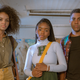 (L-R): Celeste O’Connor, Lovie Simone and Jharrel Jerome in Selah and The Spades (2020)